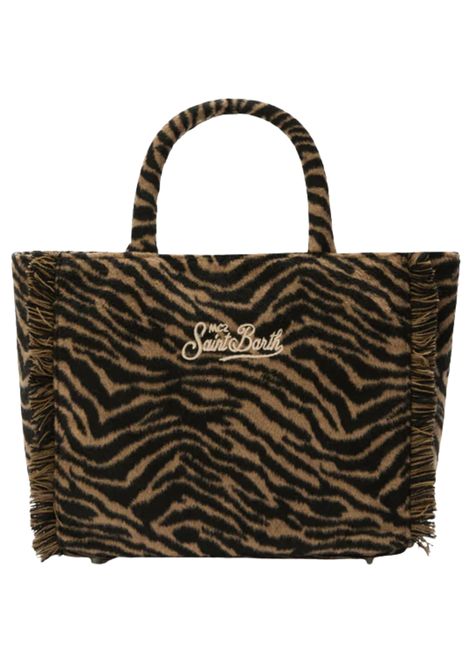 Borsa bambina Colette Felt zebra MC2 SAINT BARTH | COL003701322IZEBRA
